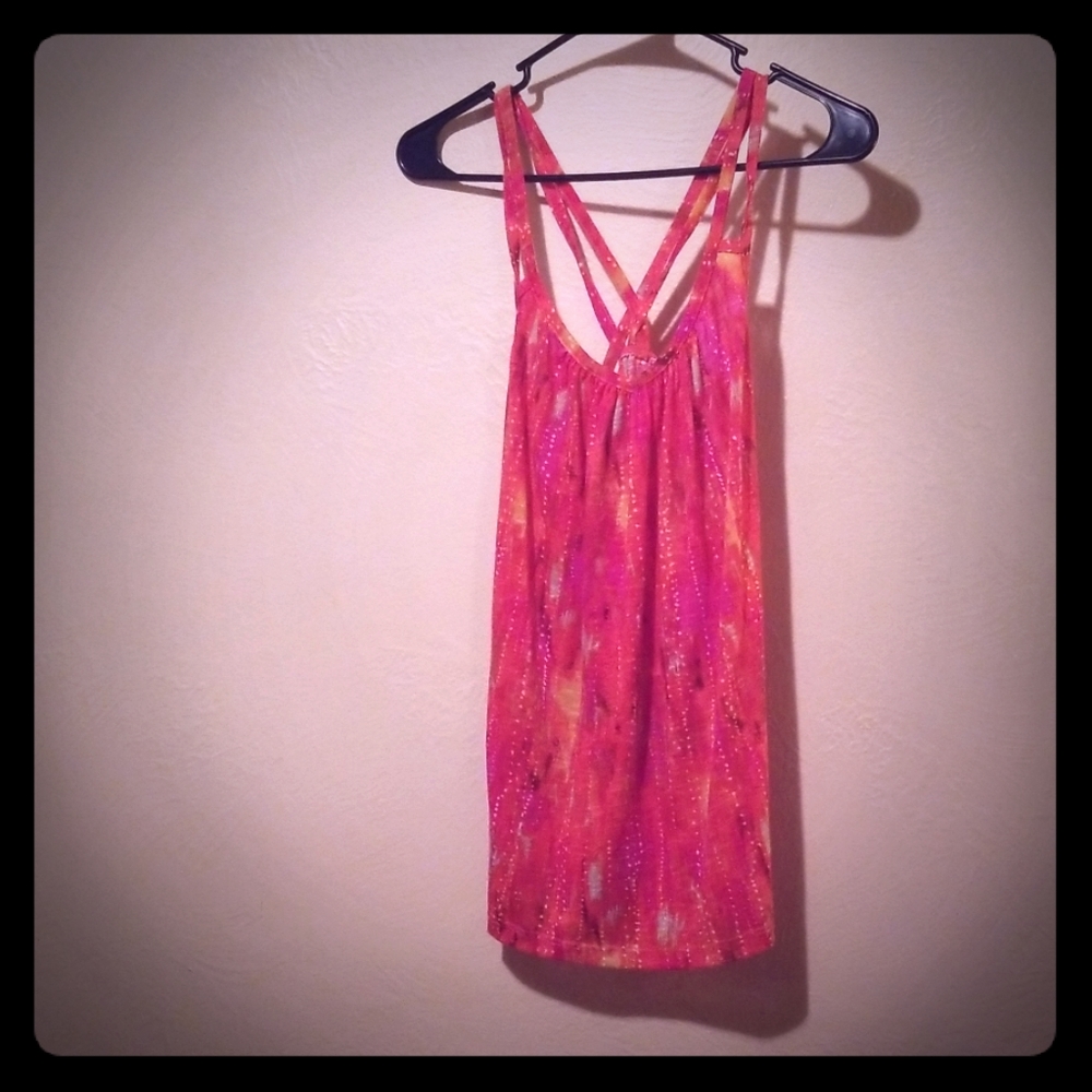 Crossback tank top